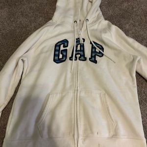GAP hooded zip up sweatshirt